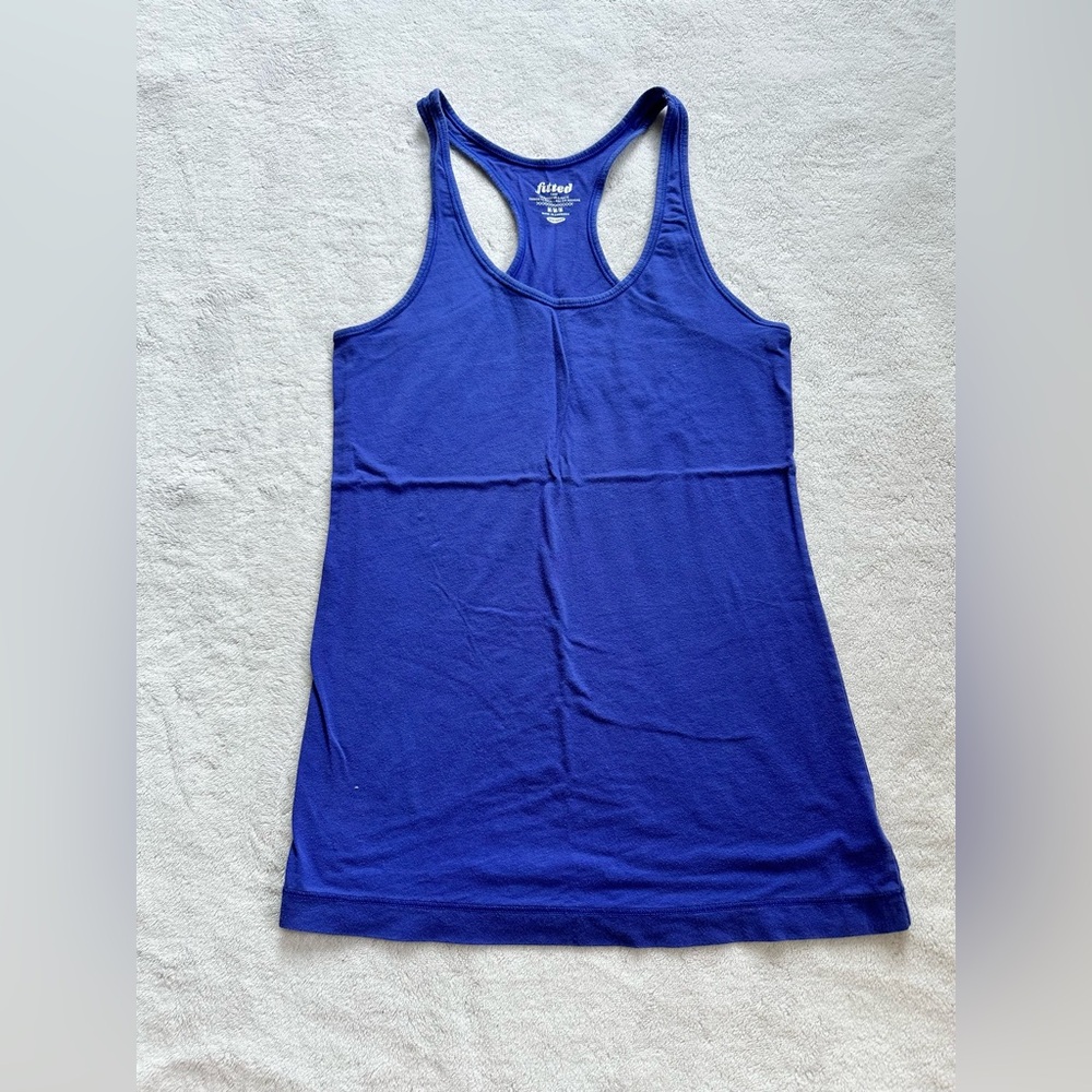 Old Navy Dark Periwinkle Razorback Tank
